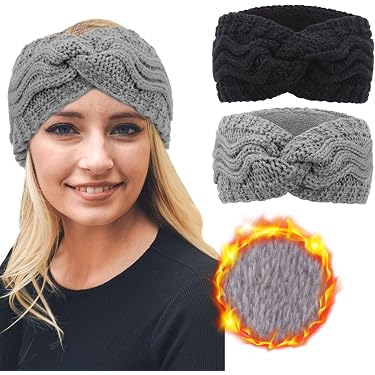 Wecoe 10er Set Schwarze Satin-Stirnbänder – Für Damen & Mädchen, Elastisch, 13x3,3 Cm