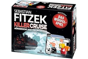 moses. Sebastian Fitzek Killercruise - Das Würfelspiel, innovatives Escape Spiel für unterwegs, packendes Roll & Write Abenteuer für Einsteiger & Profis ab 12 Jahren