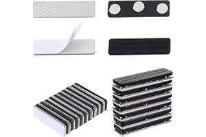 Ptwola 12 Pcs Magnetic Curtain Closure Blackout Blind Accessory Adhesive Curtain Magnets Curtains Clips for Hold Window Blackout Fabric Top Drapes Light Blocker Metal Door Screen