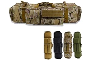 SJASD Waffentasche fiur Langwaffen,M249-Gewehr-Gewehr-Beutel-SchießenAufbewahrungsbehälter,Taktische Waffentasche Armee Airsoft,Outdoor Schulter Rucksack - 100cm/39