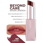ALIX AVIEN Beyond Care Sheer Lipstick 907 - Glossy Espresso - Yoğun Nemlendirici Besleyici Etki - Parlak Ruj