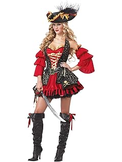 plus size pirate costume uk