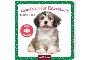 Soundbuch für Klitzekleine – Kleine Tiere: Allererstes Soundbuch mit 6 hochwertigen Tiergeräuschen für Kinder ab 12 Monaten