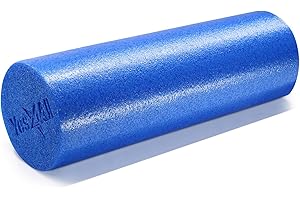 Yes4All Medium Firm Round PE Foam Roller 30, 45, 60, 90 cm for Pilates, Yoga, Stretching, Balance & Core Exercises