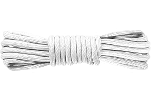 Kilter Premium Strong Round 4mm Shoelaces for Hiking, Outdoor Work, Steel Toe Cap, Walking Boots, Shoes & Fashion Trainers