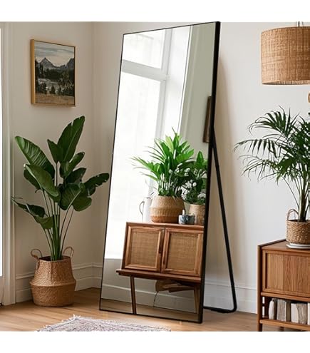 Ikea HOVET Mirror, 78 x 196 cm, Aluminium : Amazon.de: Home