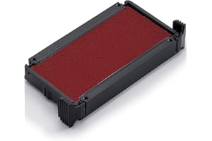 3 Cassettes d'encre 6/4911 Rouge pour Tampons Trodat Printy 4800, 4820, 4822, 4846, 4911, 4951