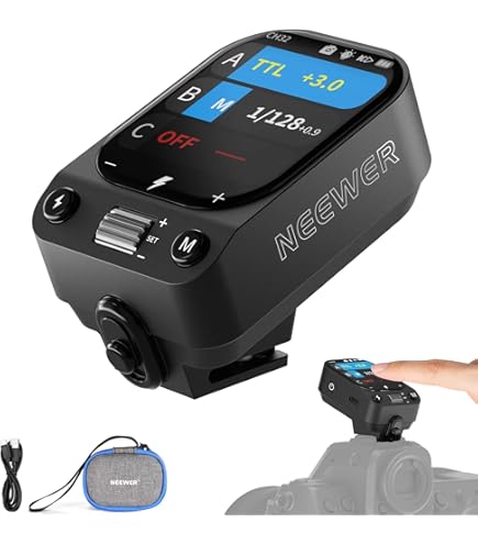 NEEWER Z2-N 2.4G TTL Flash Speedlite de Cabeza Redonda para Nikon, UI