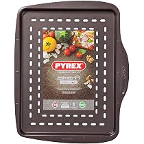 Vassoio Mini Pizza Pyrex 9 Cavità - Nero, Cottura Uniforme