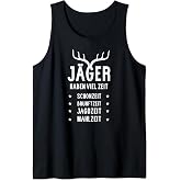 Jäger-Spruch Tasse – 330 Ml, Weiß, Beidseitig Bedruckt, Spülmaschinenfest, Lustiges Geschenk