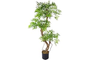 Leaf Design UK - Alberi artificiali sempreverdi, 140 cm, giapponesi