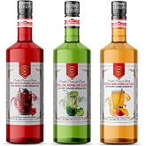 Nish Cool Lime, Berry Hibiskus, Portakal Mango Aromalı Baz İ&ccedil;ecek 3'l&uuml; Set (3x700 ML) - Cam Şişe