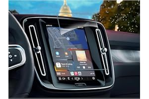 SHAOHAO compatibile con Volvo S90 V90 XC90 XC40 XC60 V60 S60 Accessori Pellicola protettiva per navigazione auto 8,7 pollici protezione GPS trasparente antigraffio 9H anti-impronte in vetro temperato