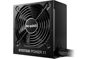 be quiet! System Power 11 750W alimentatore, ATX 3.1, con supporto a GPU PCIe 5.1, ventola da 120mm di qualità a controllo termico, potente rail da 12V, tecnologia DC-to-DC, efficienza 80 PLUS® Bronze