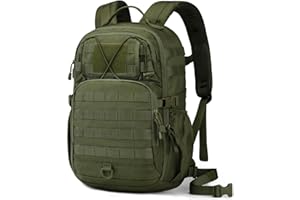 HALOVIE Zaino Militare Tattico 30L, Zainetto da Trekking Ultra Leggero Zaino Molle Backpack per Viaggio Escursioni Crossfit Campeggio