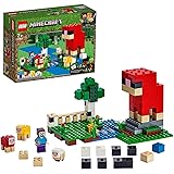 LEGO 21153 Minecraft The Wool Farm Adventures Building Set with Sheep Figures and Steve Minifigure
