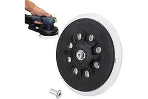 Piatto abrasivo professionale TOATELU 17 fori, piatto abrasivo 150 mm per levigatrice orbitale Festool/Festo RO1,ES150,ET2,ES/ETS 150,LEX150,LET,WTS