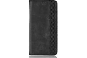 ILING Funda para Xiaomi 11 Lite 5G NE/Xiaomi Mi 11 Lite 4G/5G Funda, Magnética Premium PU/TPU Cuero FILP Case Cover con Soporte/Tapa Tarjetas, Leather Folio Carcasa con Billetera (Negro)