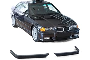 TENZO-R GT Evo Spoiler Ecken SET Schwarz Flaps Spoilerlippe passt für BMW E36 90-98 M3