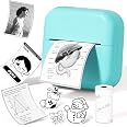 Imprimante Thermique Portable Phomemo M02X - Imprime Photos, Notes Et Autocollants Sans Encre Via Bluetooth - Idéal Pour Le Bureau, L'école Et Les Créations Perso