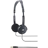 JVC Lightweight Headphones - Black