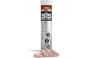 ‎SCIENCE IN SPORT Science in Sport HYDRO Elektrolyte Tabletten 20 Stk. Cola + Koffein - Vegan & glutenfrei, Mit Natrium, Kalzium, Kalium & Magnesium für ausgeglichenen Elektrolyte-Haushalt (Verpackung kann variieren)