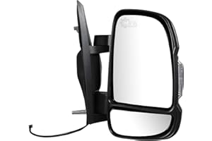 DIEDERICHS Rétroviseur extérieur droit pour Boxer Ducato Jumper année de construction 06-14 Bras court mécanique + clignotant