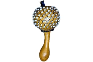 AFRICAN MUSICAL INSTRUMENTS AMI Authentic Handmade Shekere Shaker - African Musical Instrument