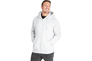 CityComfort Sweat Homme - Sweat Zippé à Capuche - Hoodie Homme