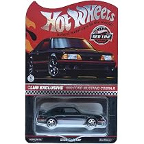 Hot Wheels 1993 Ford Mustang Cobra R Club Exclusive Redline 2023