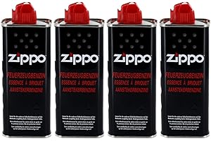 ‎DHOBIA Zippo Benzin/Oil für Feuerzeuge + GRATIS Crystal Balls (4X 125ml)