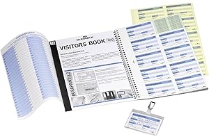‎DURABLE Durable Nachfüllsatz für Besucherbuch / Visitors Book 100, deutsch, für 100 Namensschilder, 146461