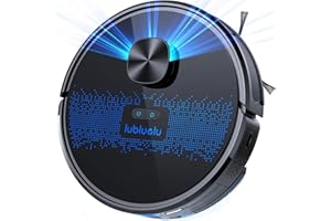 ‎LUBLUELU Lubluelu Saugroboter mit Wischfunktion 3-1, 4500Pa Staubsauger Roboter Lasernavigation mit 5 Karten, 55 dB Roboterstaubsauger mit APP, Saug und Wischroboter für Tierhaare, Teppiche, Hartböden, (SL60D)