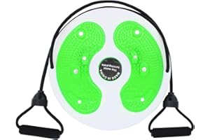 ShawFly Twist Waist Disc Board Taille Abnehmen Fitness Multifunktionale Massage Fußsohle Home Fitnessgeräte (Grün)