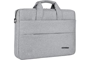 BDLDCE Unisex torba na notebooka tablet laptop, szara, 15 cali, szary, 38 cm (15?)