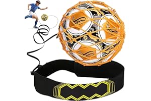 FAVUIT Kick Trainer trenażer do piłki nożnej, przyrząd treningowy do piłki nożnej/siatkówki, dla dzieci, początkujących, z regulowanym paskiem, pomoc w treningu piłki nożnej