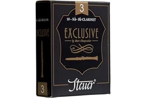 Steuer Anche Clarinette Sib Exclusive Design de Marc Charpentier Boîte de 10 anches, taille 3