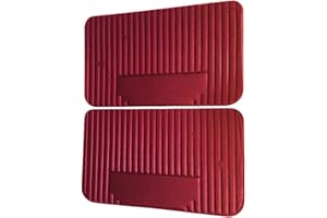 AUTOSHOP AS3945RS COPPIA PANNELLI PORTE LATERALI ROSSI PER AUTO STORIA L