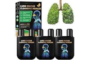 YANOBIA Ourlyard Herbal Lung Cleansing Inhaler, Lung Mucus Cleansing Inhaler, Herbal Lung Cleanse Inhaler, Lung Enhancement and Care Inhaler (3Pcs)