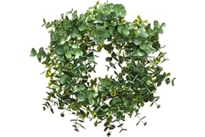 HEITMANN DECO Kranz - Deko - Blätter - Weihnachten - Ostern - Frühling - grün - Duchmesser: ca. 25 cm