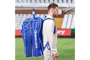 FORTRESS Original Cricket Duffle Bag | Premium Water-Resistant Cricket Bag - Large Capacity with Padded Shoulder Straps, Shoe Compartment & Internal Valuables Pocket [Junior & Senior Sizes]