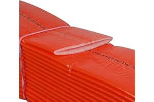 Scorprotect® PE Schutzschlauch Isolierung 4 mm rot für Abwasser Ausführung PE Schutzschlauch Abfluss (SCP-PE-S100)