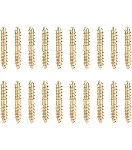 VITI A TASSELLO LEGNO A LEGNO VITI A DOPPIA ESTREMITÀ 2"x10g - Foto 8