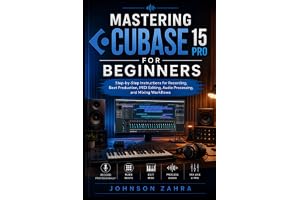 Mastering Cubase 15 Pro for Beginners: Step-by-Step Instructions for Recording, Beat Production, MIDI Editing, Audio Processing, and Mixing Workflows