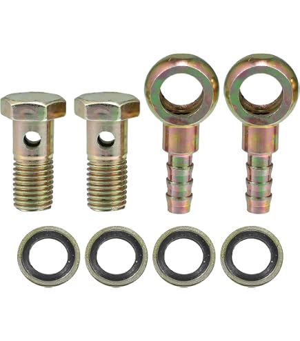 Raccordo A Banjo X AUTOHAUX – Diametro Interno 14mm, Per Tubo 10mm, Per Moto E Auto (sistema Frenante/carburante)