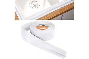 flintronic Mjuk golvlist, självhäftande, för kök och badrum, ändlist av PVC, flexibel list, fogtätningstejp, 19 x 19 mm, 4,5 m