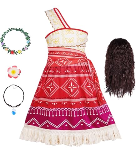Moana- Vaiana Kinderkostüm mit Accessoires