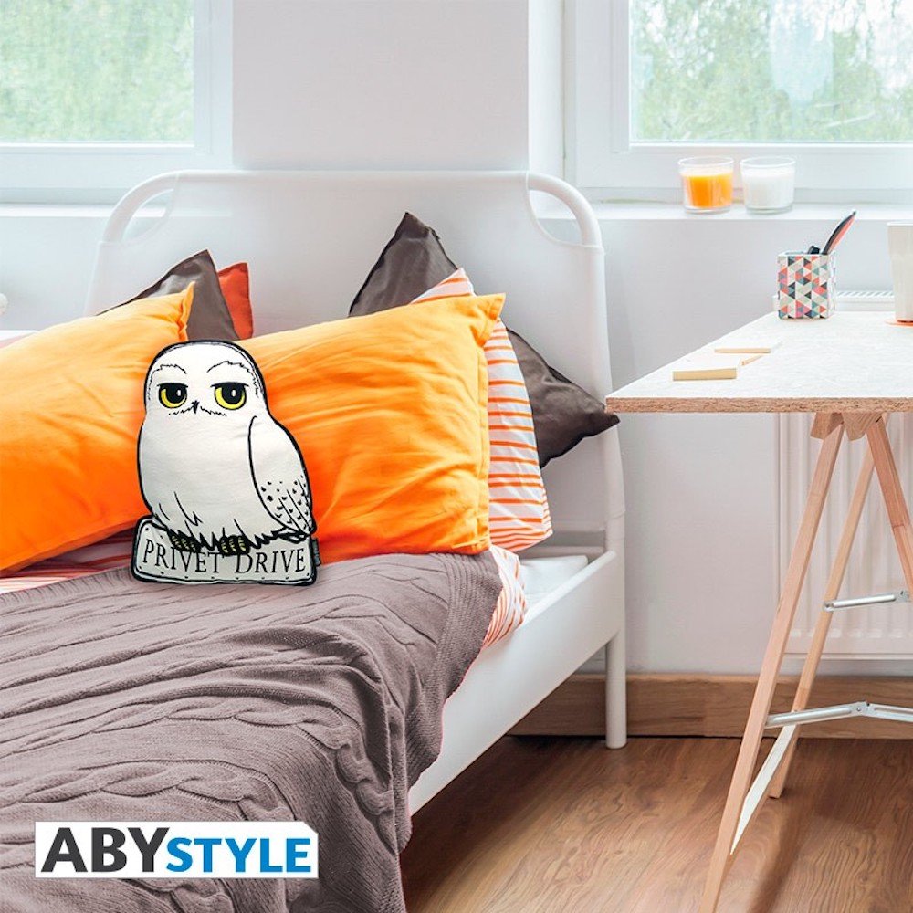 Harry-Potter-Hedwig-Kissen-Lizensiertes-Merchandise
