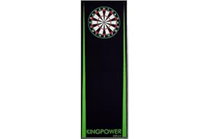 Kingpower Tapis de Fléchettes Paillet de Fléchettes Tournoi Fléchettes Dart 237x80 cm Vert