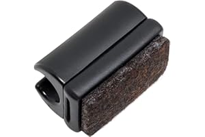 Adsamm SF-F-C-BL-11-4 4 Deslizadores de sujeción con Fieltro, Negro, Ø 9-10 mm